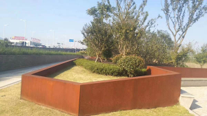兰陵耐候钢挡土墙